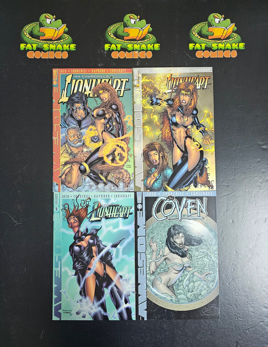 Lionheart (1999) #1-#2 & Variant Bundle