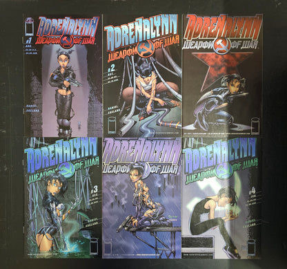 Adrenalynn: Weapon of War (1998) #1-#4 Complete + Variant