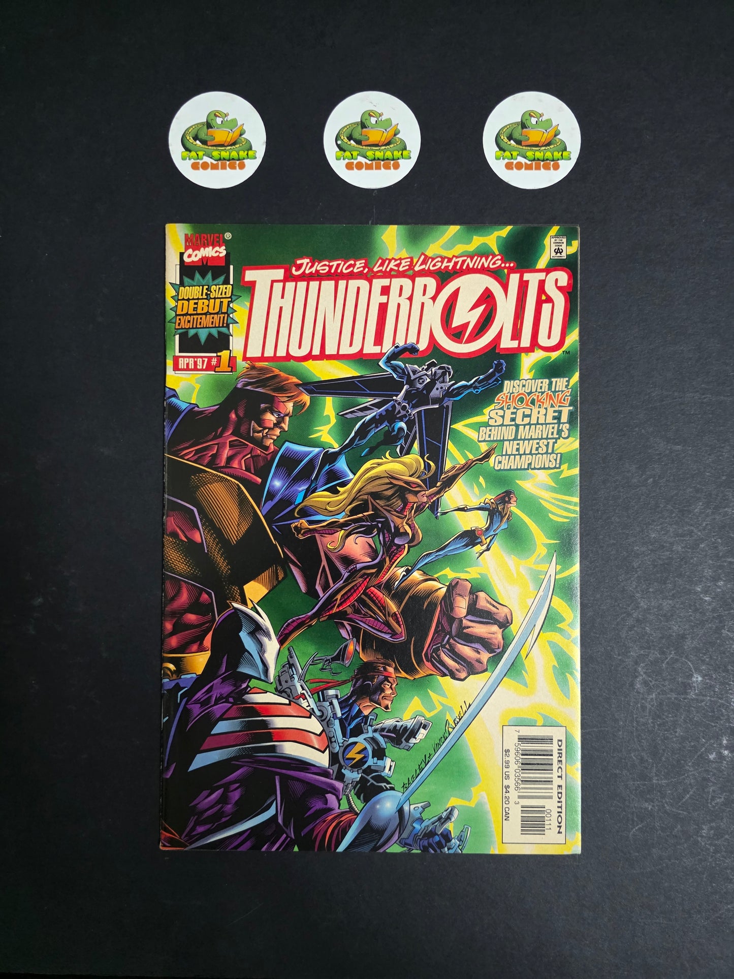 Thunderbolts (1997) #1  Minor Key Issue