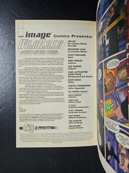 WILDC.A.T.S (1992) #1-#4 + #4 (Poly-bagged) Jim Lee Complete Run