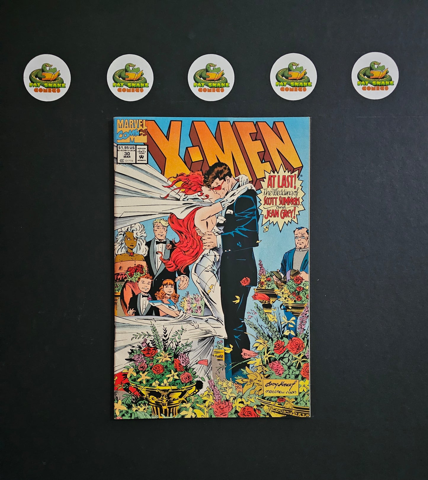 X-Men (1994) #30: Newsstand Wedding Issue