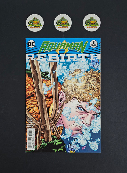 Aquaman Rebirth (2015) #1 1st Corum Rath & 1st Urcell
