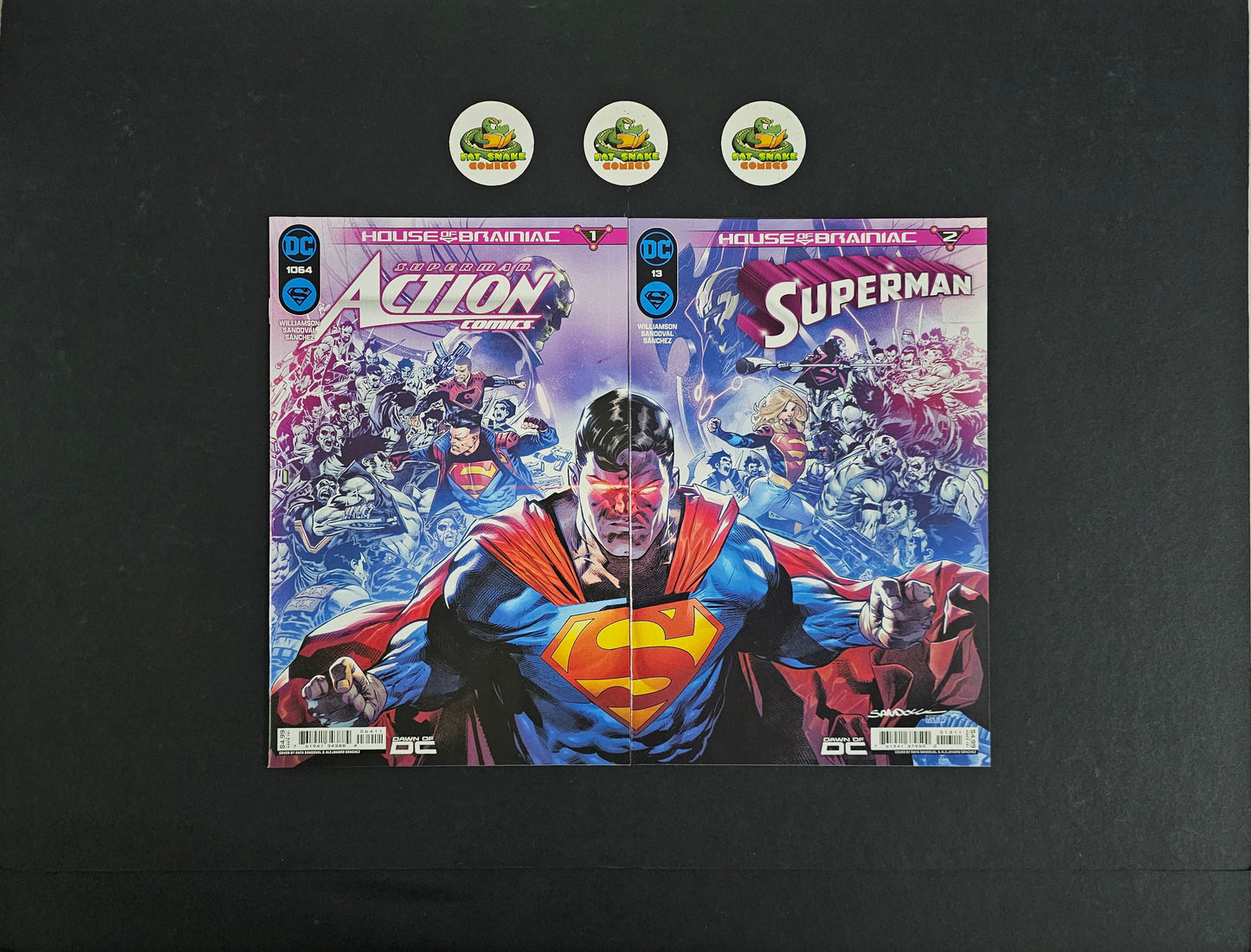 Action Comics #1064 + Superman (2024) #13 Connecting Cover