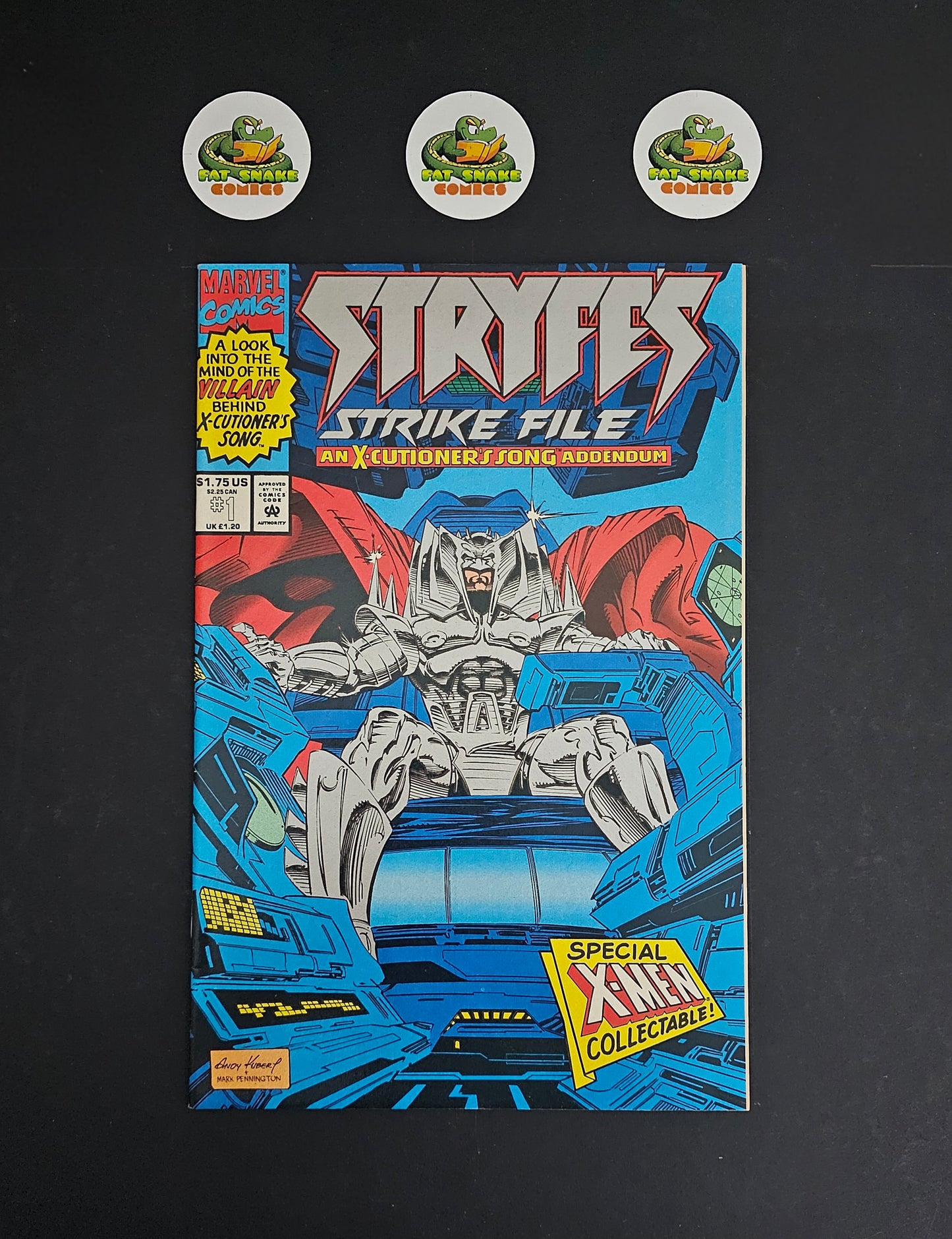 Stryfe's Strike File (1993) #1: 1st Full Appearance of Stryfe