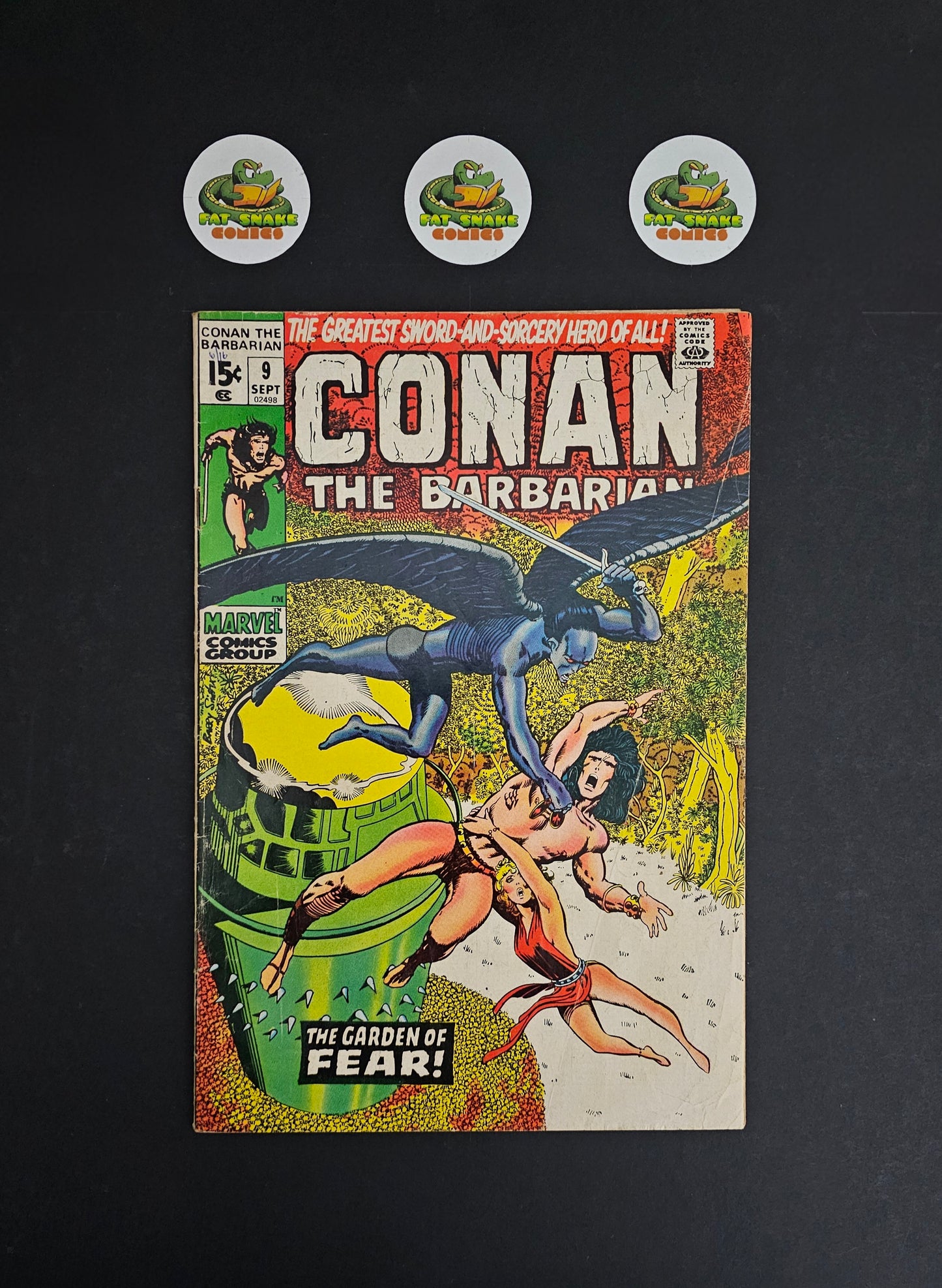 Conan The Barbarian (1971) #9: Barry Windsor-Smith