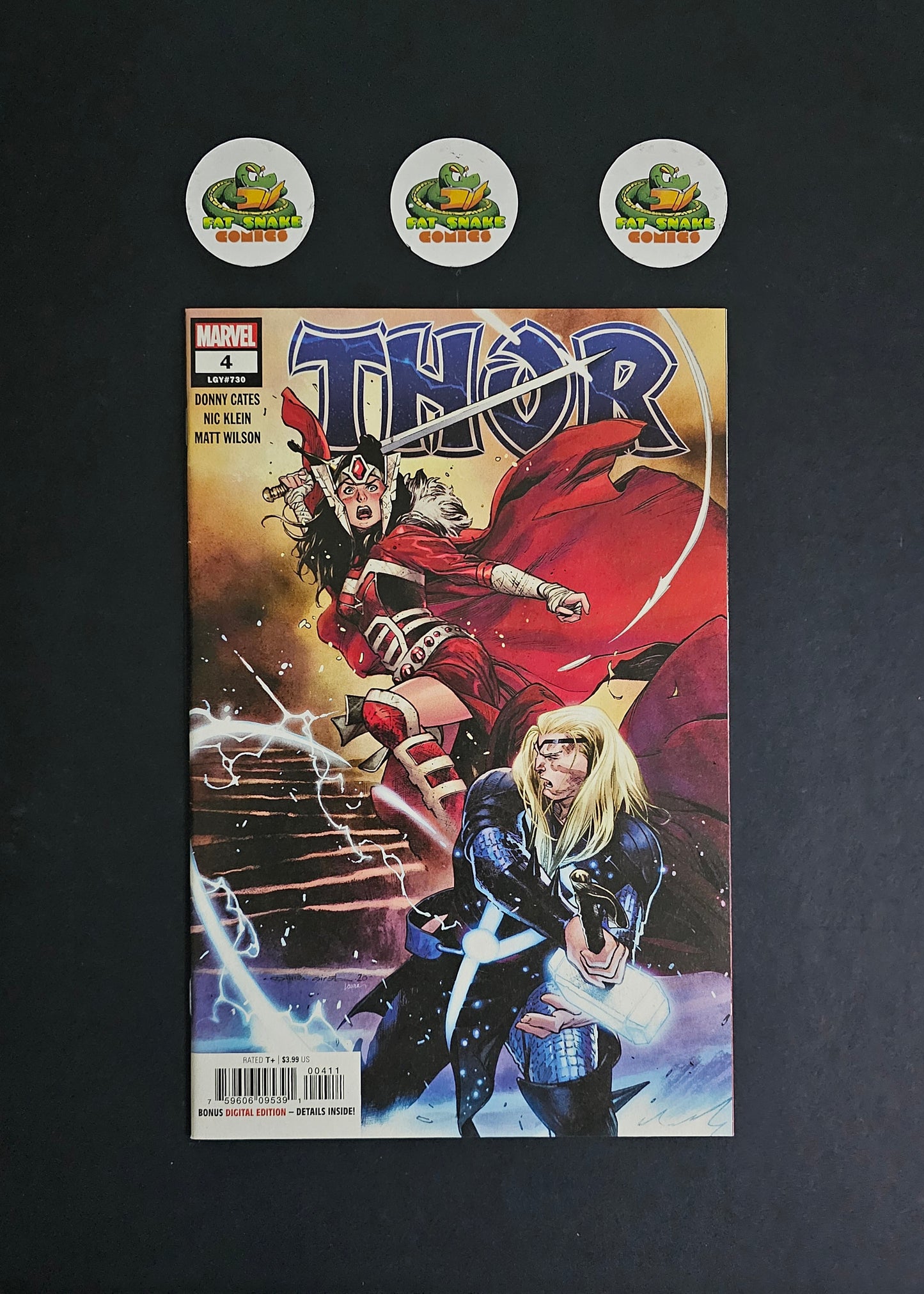 Thor (2020) #4: 1st Cameo Appearance of the Black Winter