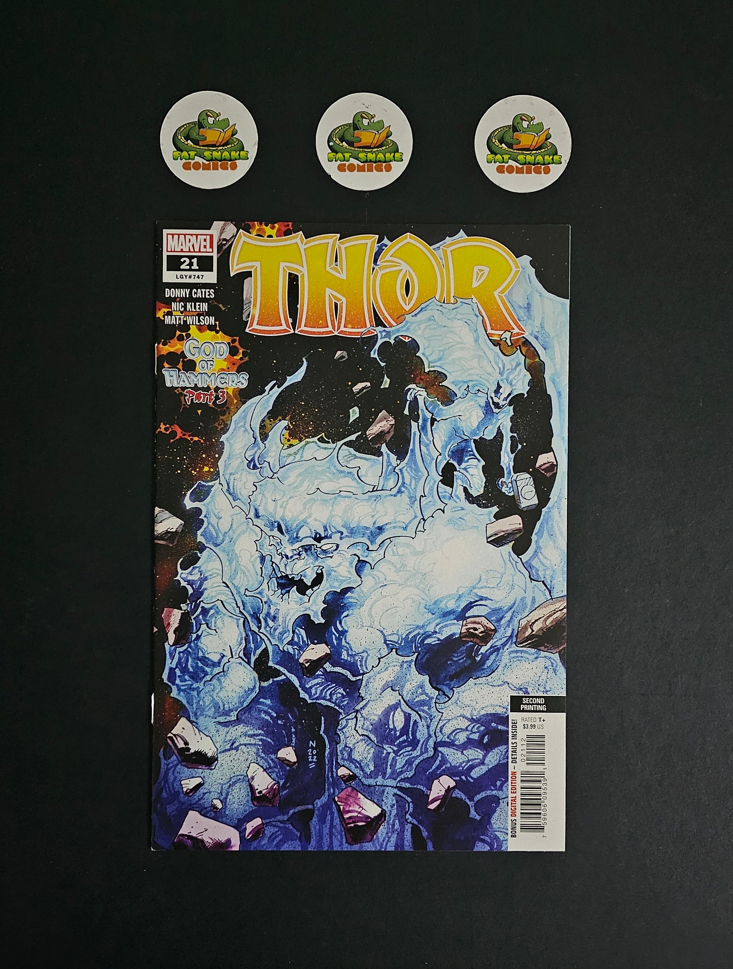 Thor (2022) #21: 2nd Printing Klein Variant