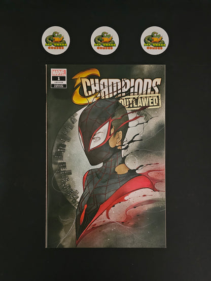 Champions (2020) #1: Peach Momoko Trade Dress Variant