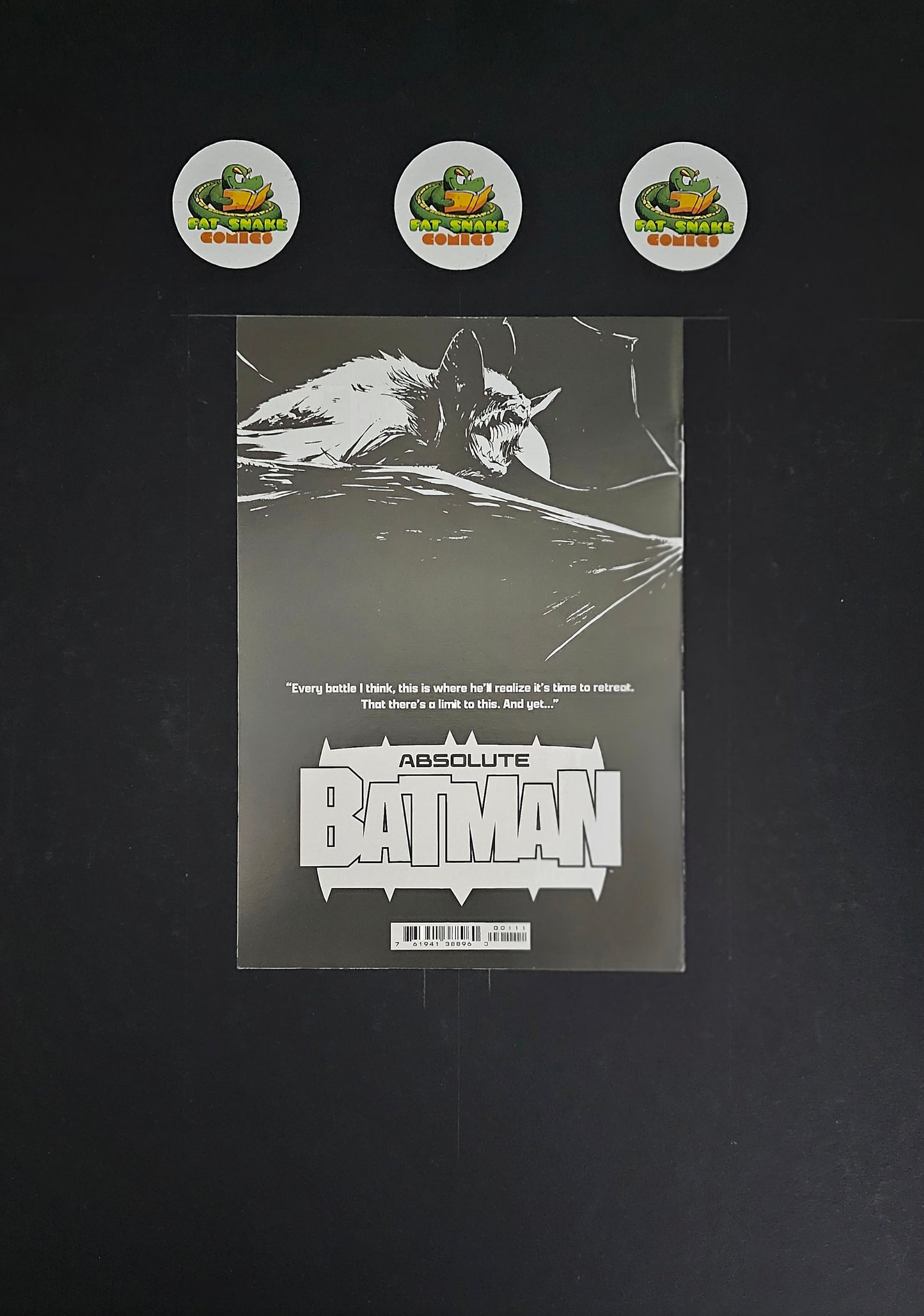 Absolute Batman (2024) #02 HTF Ashcan NYCC 2024