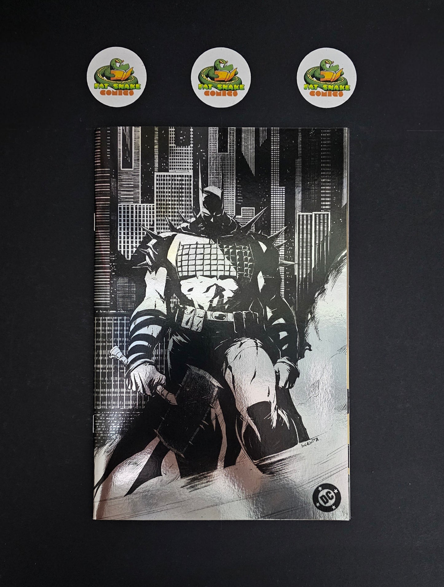 Absolute Batman (2025) #1 High Grade 4th Print Dragotta B&W Foil