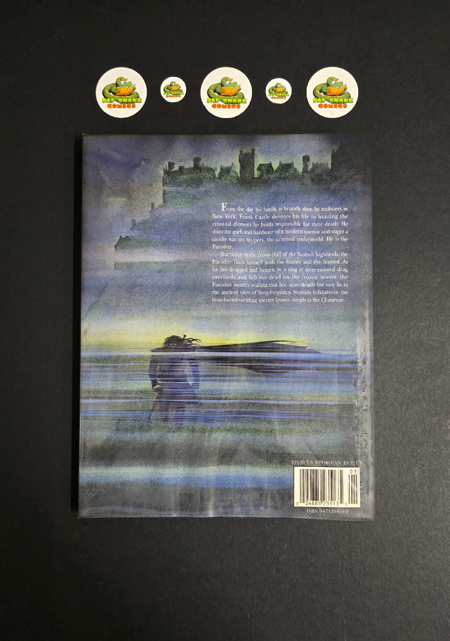 Punisher: Blood on the Moors (1991) Hardcover