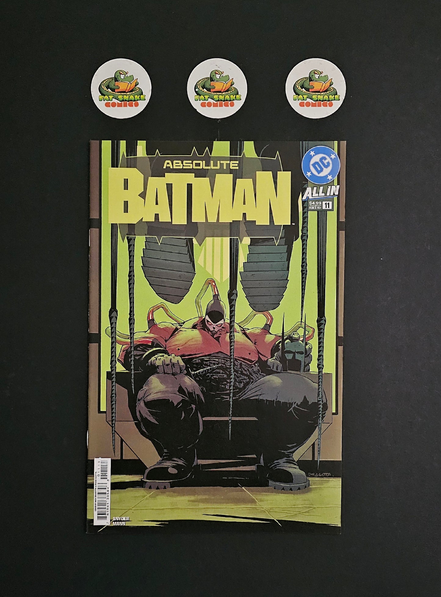 Absolute Batman (2025) #11 HTF Origin of Bane in Absolute Universe