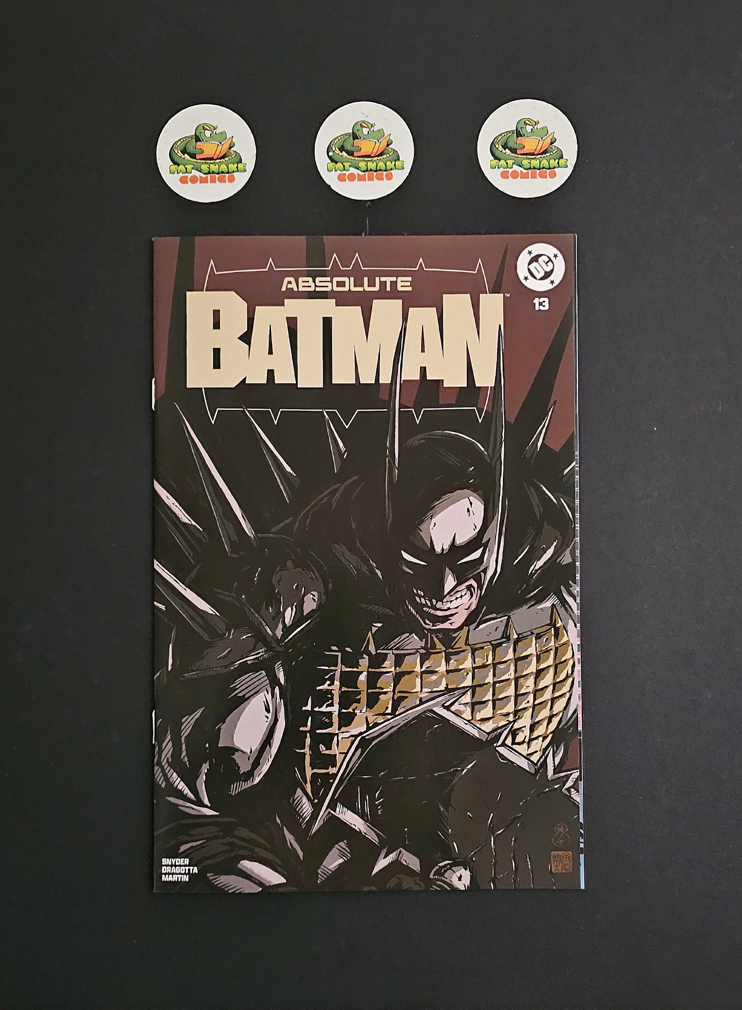 Absolute Batman (2025) #13 HTF Takashi Okazaki NYCC 2025 Exclusive