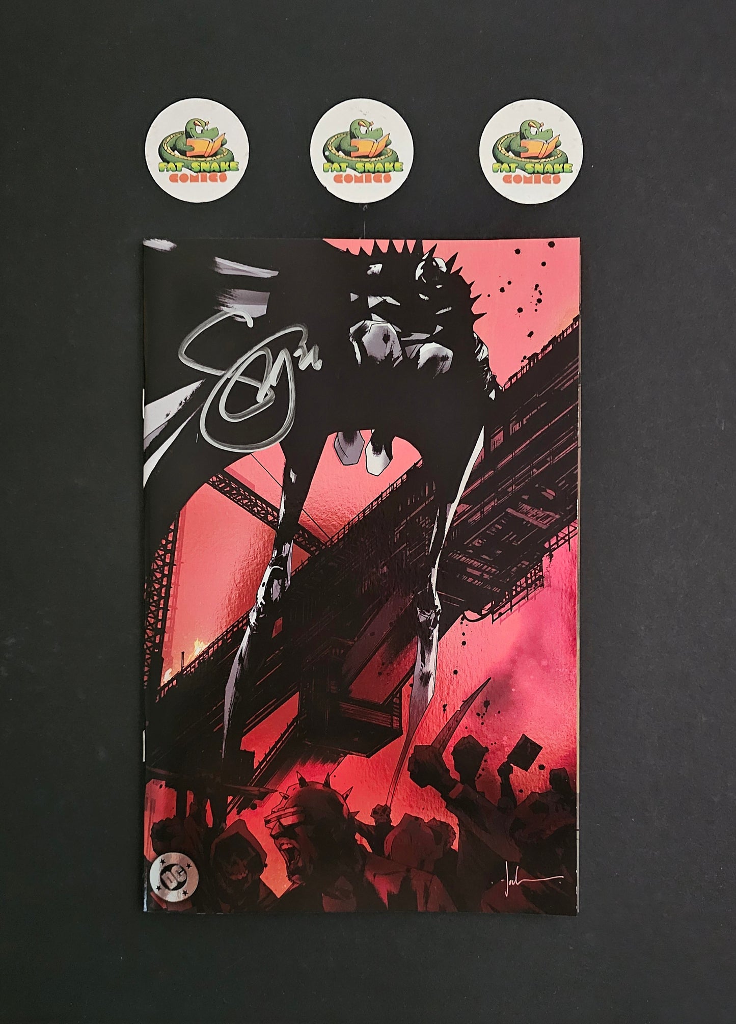 Absolute Batman (2024) #1 HTF Jock NYCC 2024 Exclusive Signed