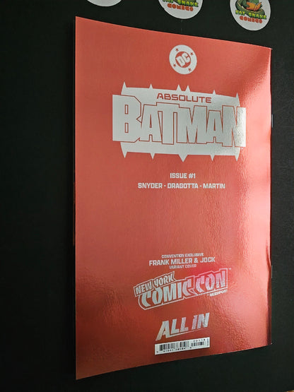 Absolute Batman (2024) #1 Frank Miller & Jock Signed NYCC 2024 Exclusive