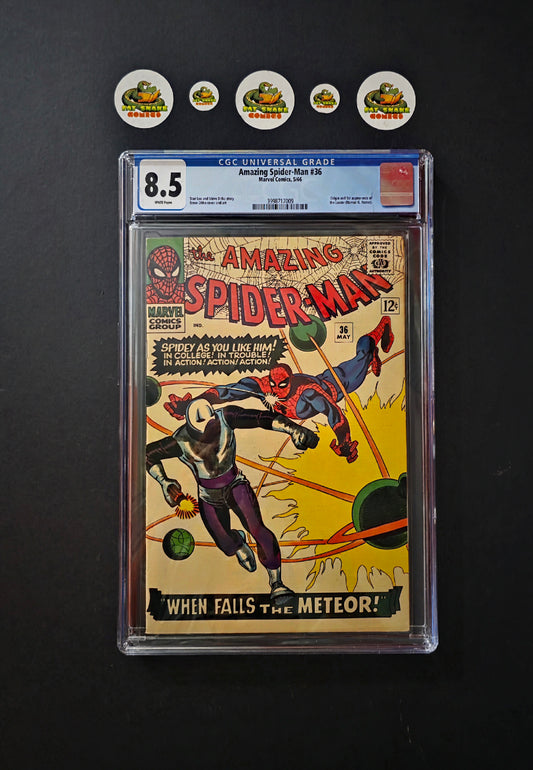 Amazing Spider-Man (1966) #36 CGC 8.5 WP Origin & 1st Looter (Norton G Fester)