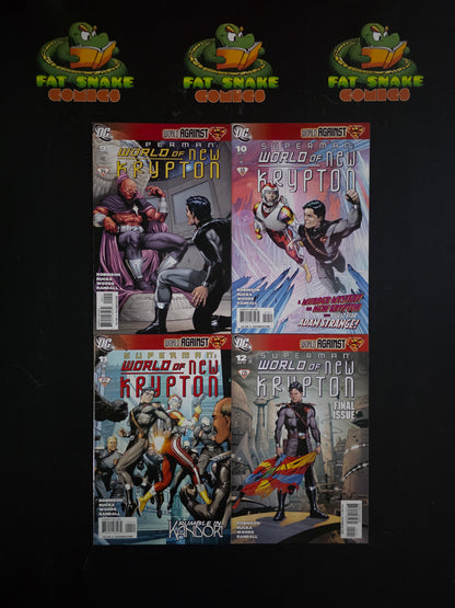 Superman: World of New Krypton (2010)  #1-#12 Complete High Grade Mini-Series