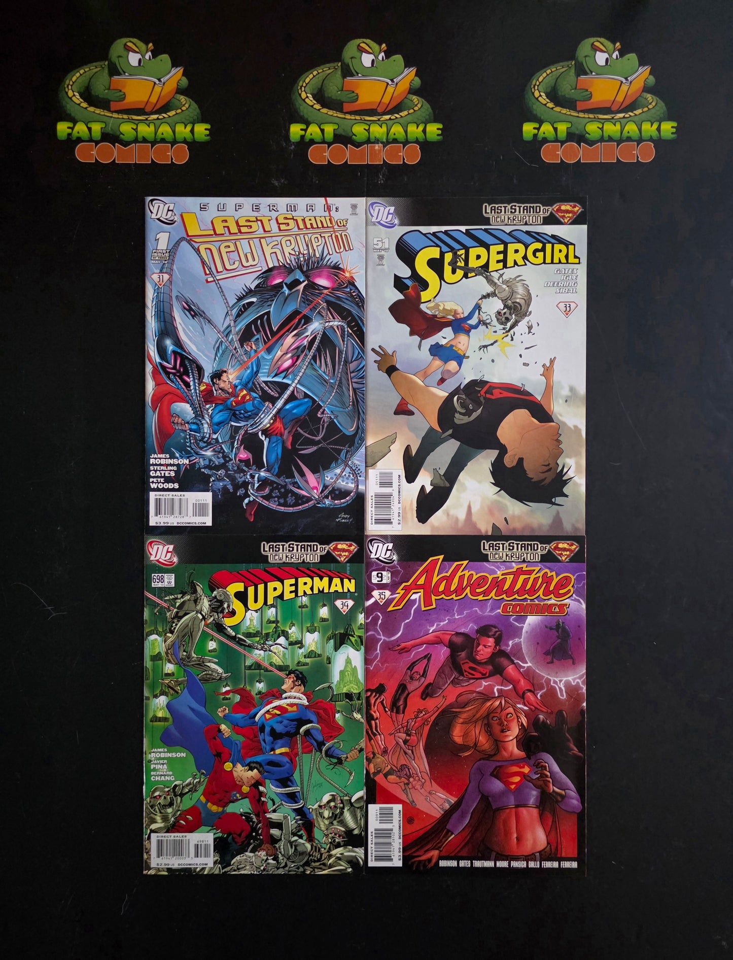 Superman: Last Stand of New Krypton (2010) Complete 9-Part Story High Grade