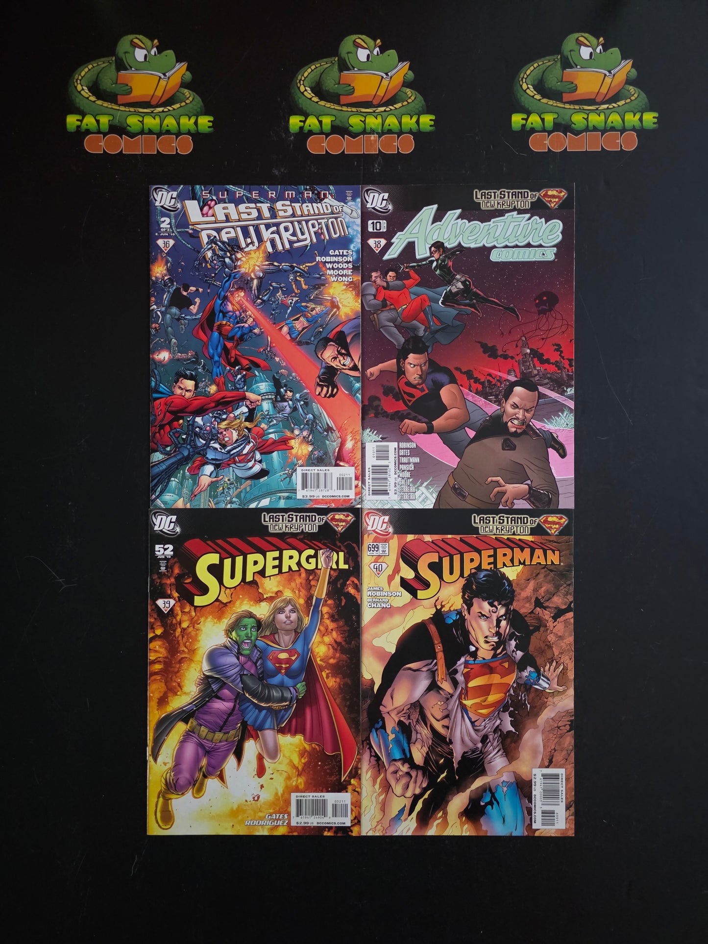 Superman: Last Stand of New Krypton (2010) Complete 9-Part Story High Grade