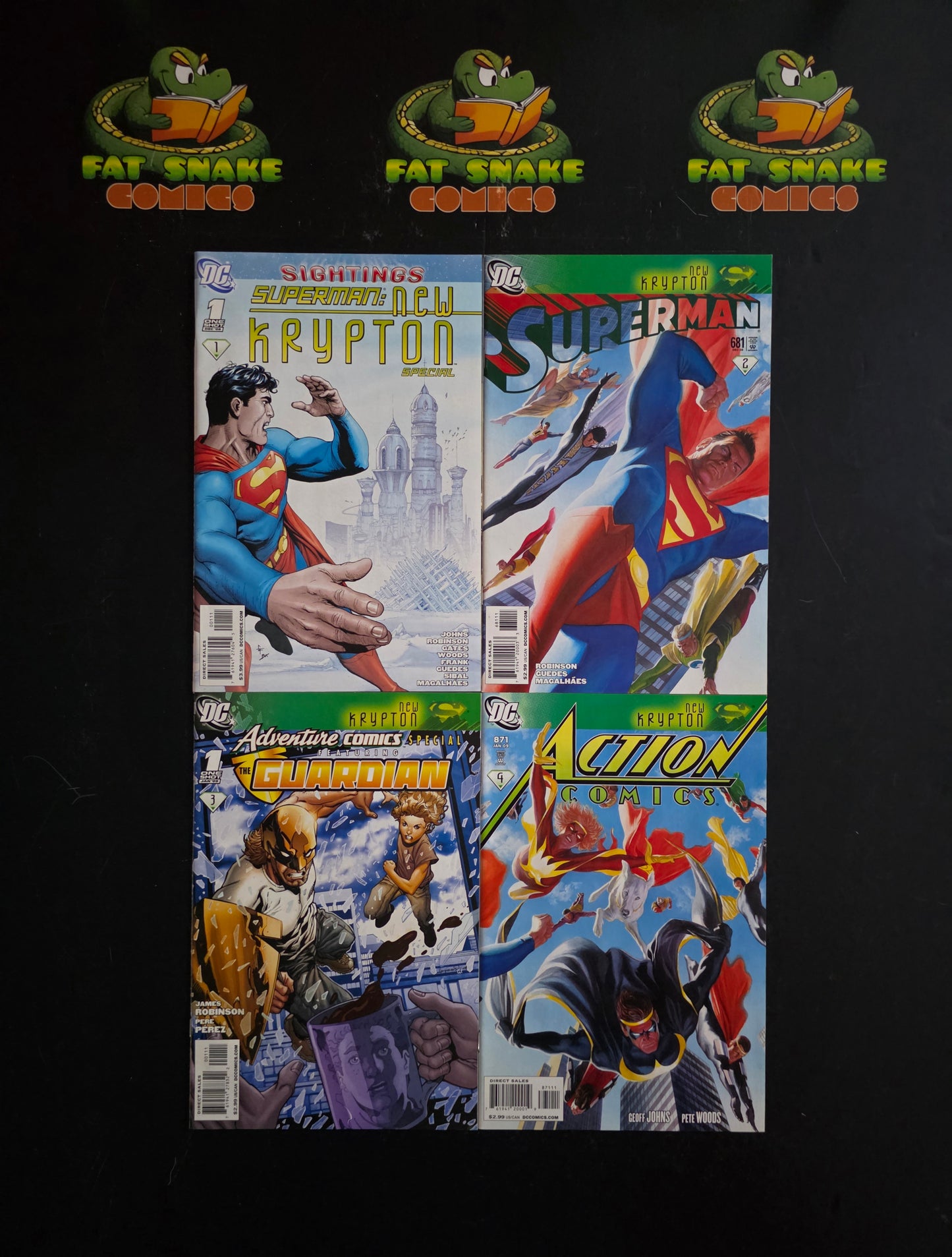 Superman: New Krypton (2008) Complete 10-Part Story High Grade