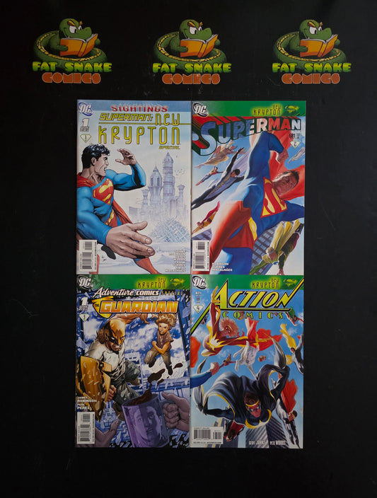 Superman: New Krypton (2008) Complete 10-Part Story High Grade