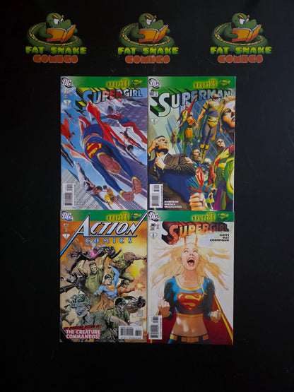 Superman: New Krypton (2008) Complete 10-Part Story High Grade