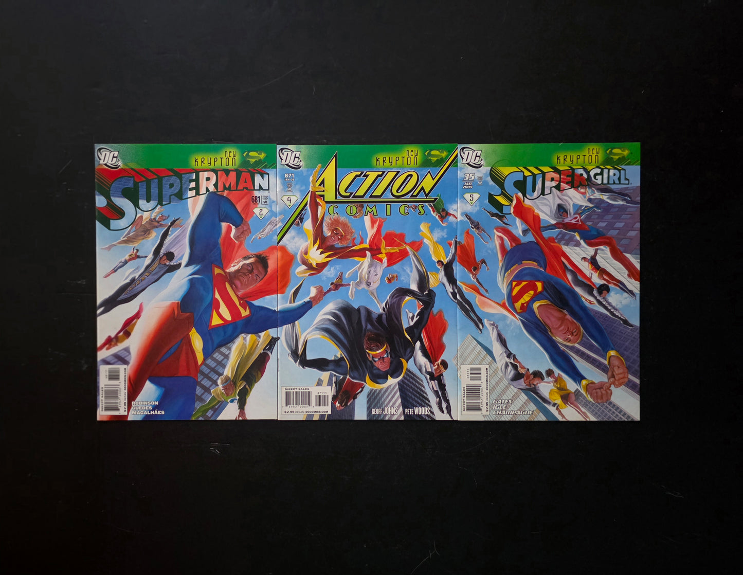 Superman: New Krypton (2008) Complete 10-Part Story High Grade