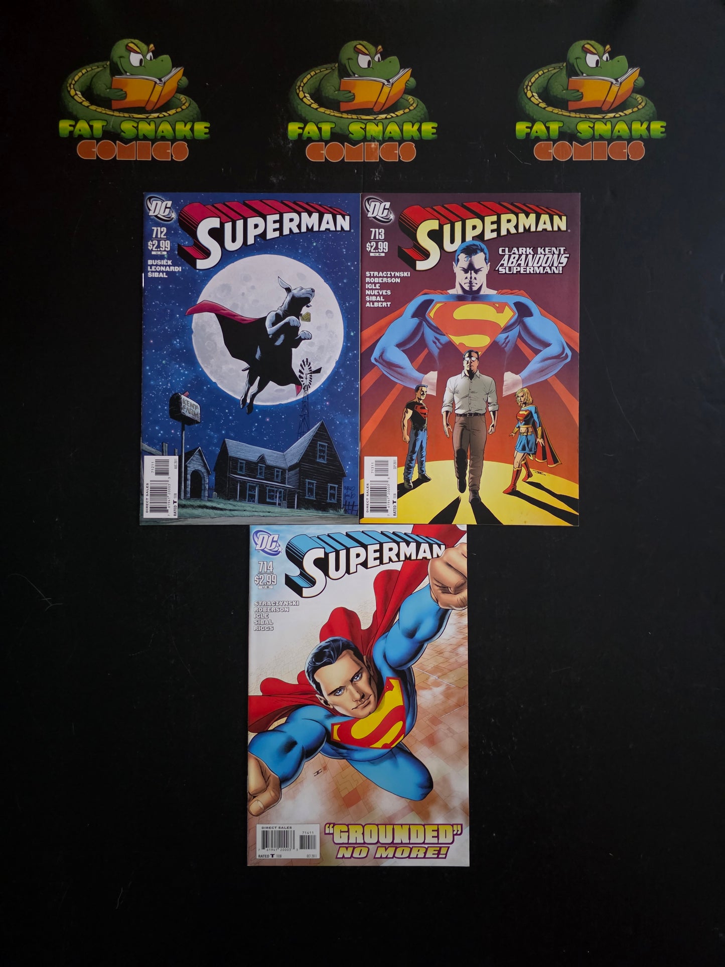 Superman (2010) Complete #700-714 High Grade