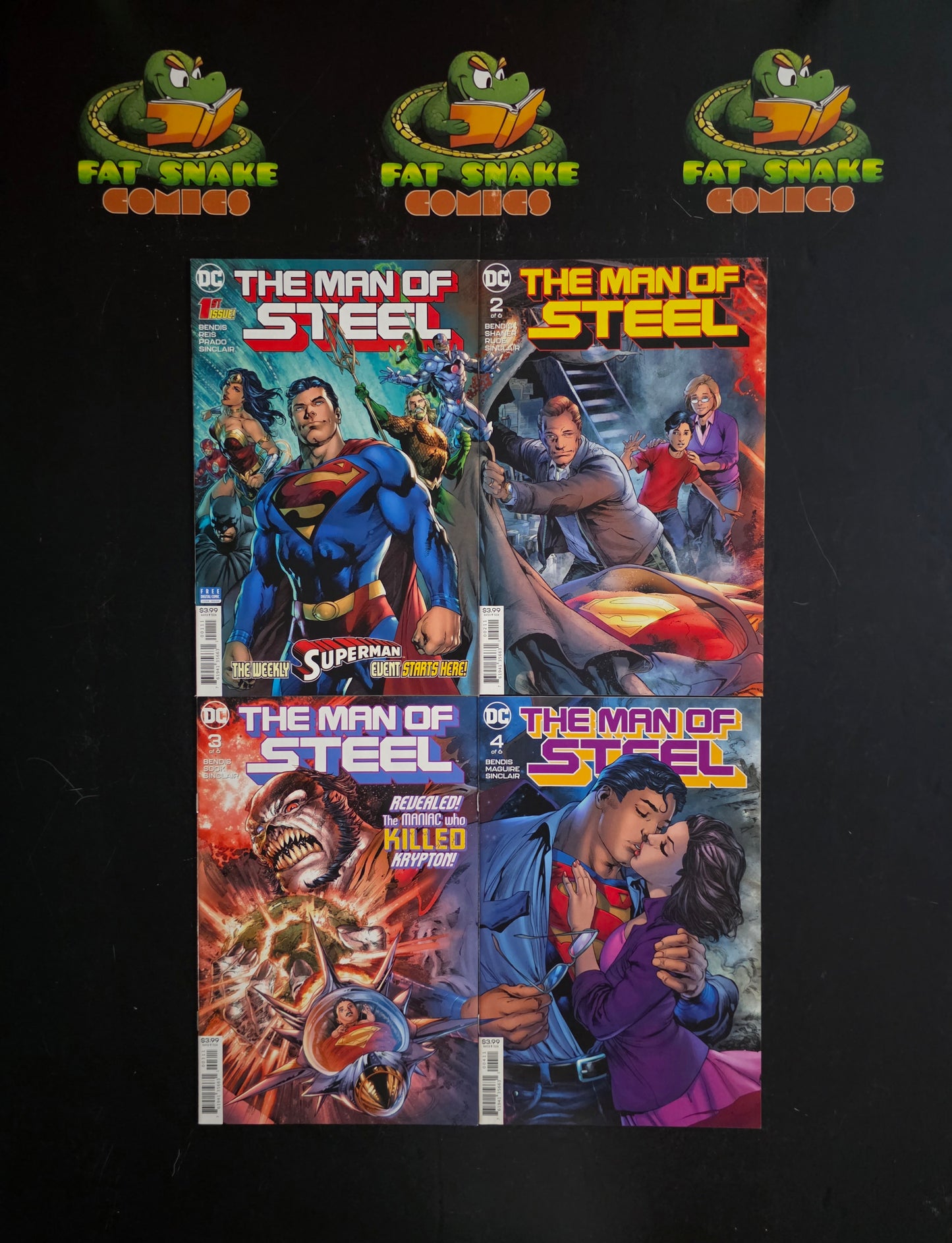 Superman: Man of Steel (2018) #1-#6 1st Team Appearance of Galactic Circle