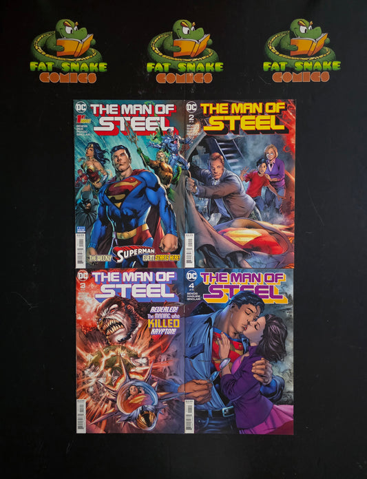 Superman: Man of Steel (2018) #1-#6 1st Team Appearance of Galactic Circle