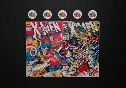 X-Men (1994) #4 & #5: 1st & 2nd Appearance of Omega Red & 1st Maverick