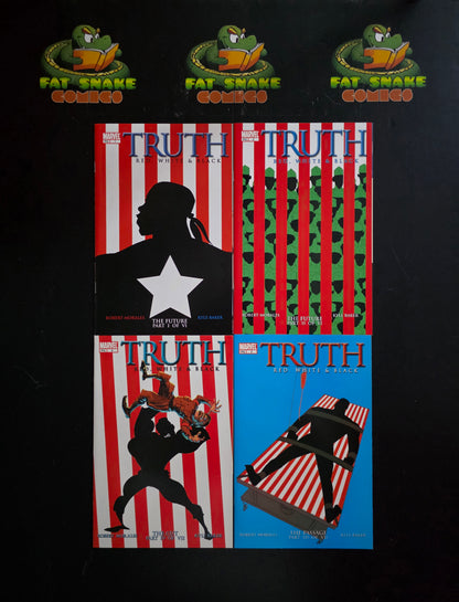Truth: Red, White & Black (2003) #1-#7 Complete High Grade Mini-Series