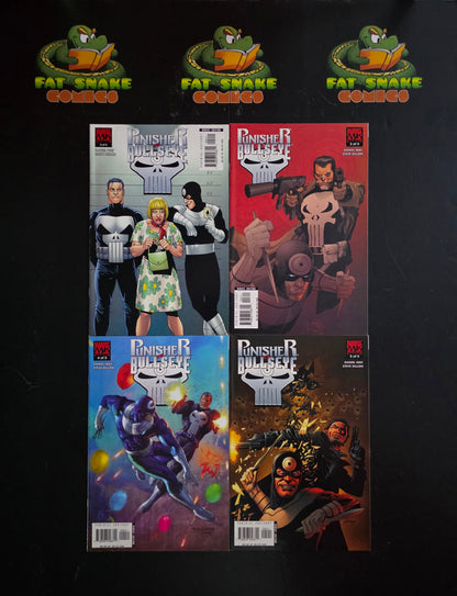 Punisher vs Bullseye(2003) #1-#5 Complete High Grade Mini-Series