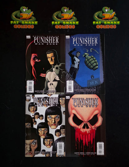 Punisher War Zone (2009) #1-#6 Complete High Grade Mini-Series