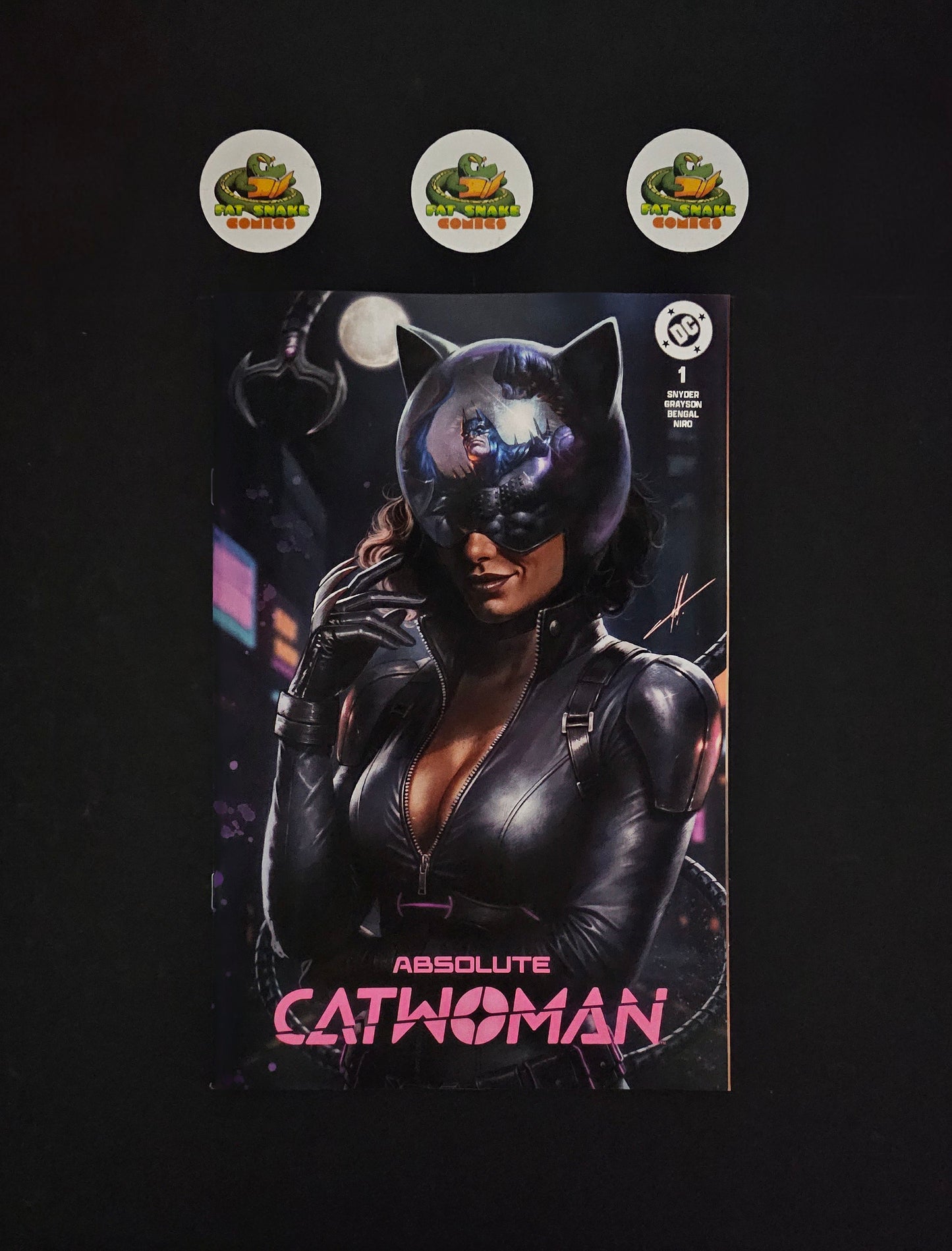 Absolute Catwoman (2026) #1 Carla Cohen (Ltd to 800) & Mateus Manhanini 1:25.Set