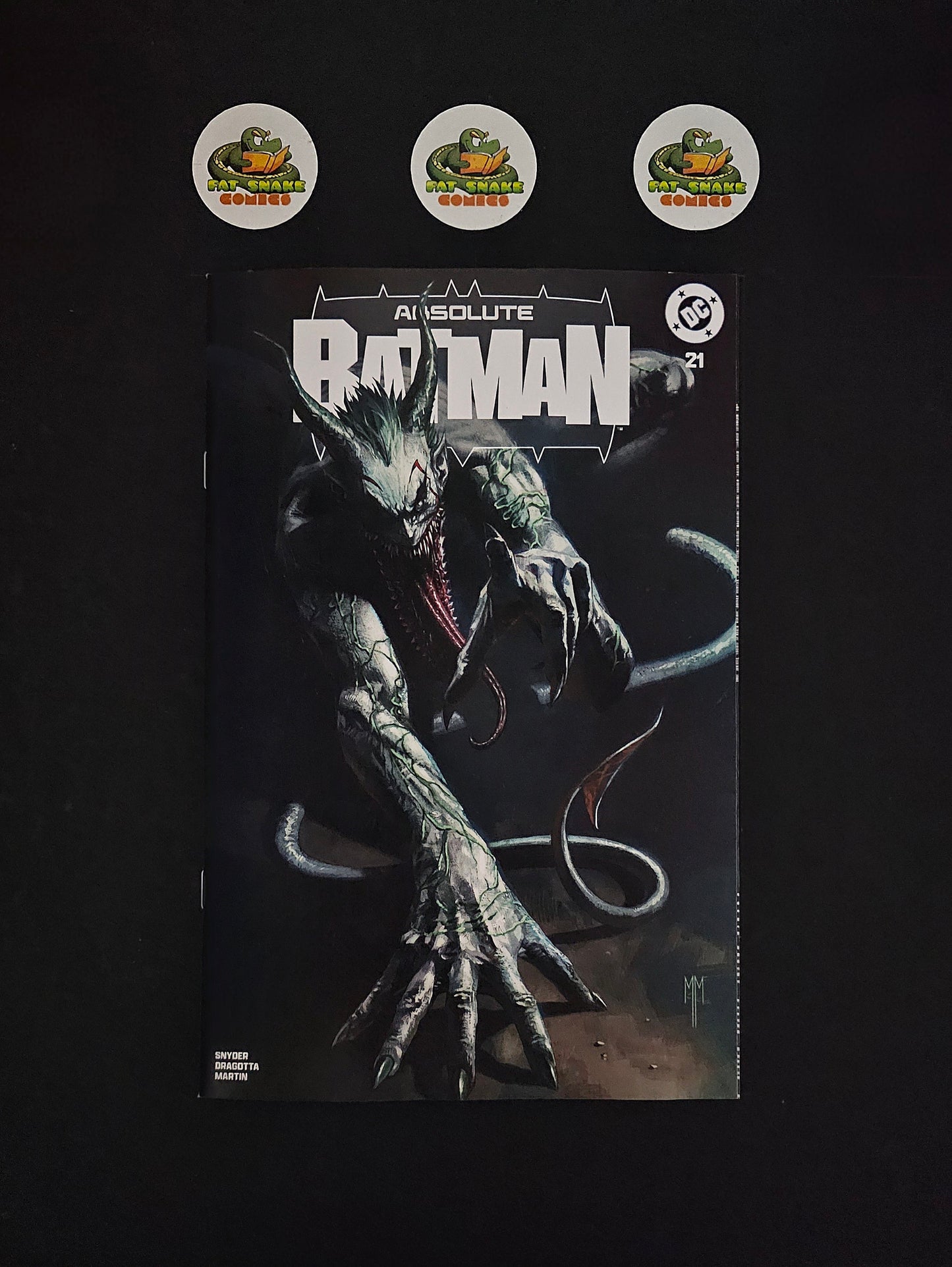 Absolute Batman (2026) #21 Marco Mastrazzo Trade / Virgin GITD set