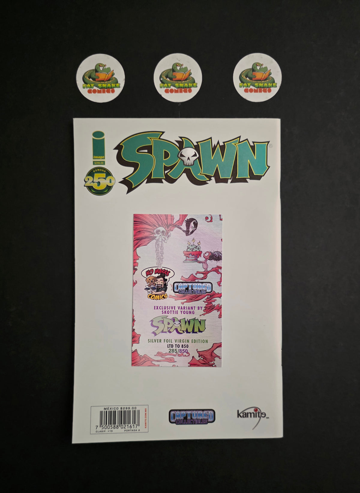 Spawn (2023) #250: Silver Foil "Virgin" Mexican Edition