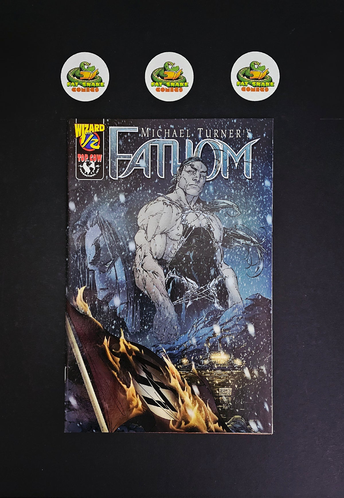 Fathom (2001) #1/2 Wizard "Mail-Away" Special Edition with C.O.A.
