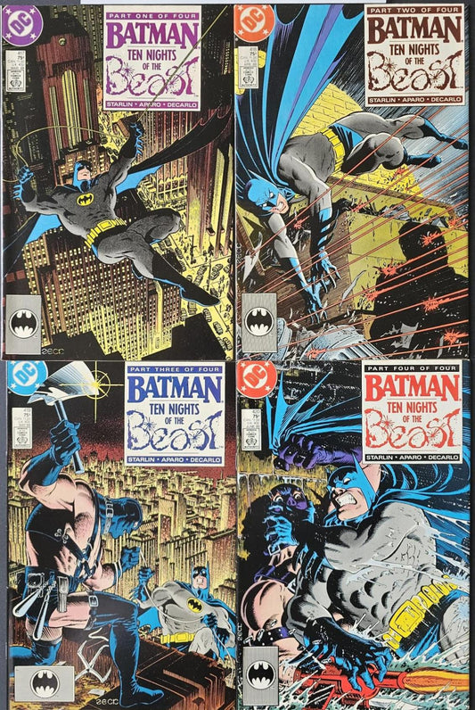 Batman (1988) #417 to #420 Ten Knights of the Beast Complete