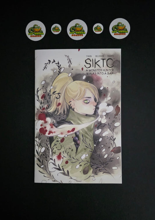 SIKTC: A Monster Hunter Walks Into A Bar (2025) #1: Peach Momoko NYCC 2025 Exclusive
