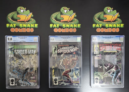 Spider-Man (1987) Kraven's Last Hunt 6-parts Complete CGC 9.8 WP