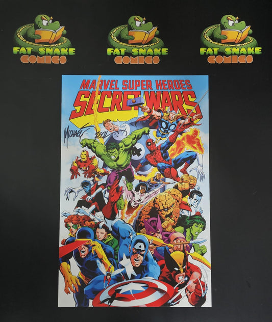 Mike Zeck's Marvel Super-Heroes Secret Wars (1984) #1 Colored Art Print