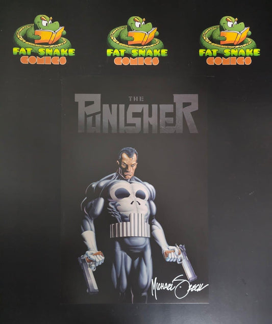 Mike Zeck's "The Punisher: Return to Big Nothing" Signed Colored Art Print