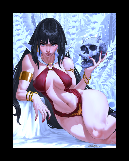 Vampirella Art Print by Santa Fung