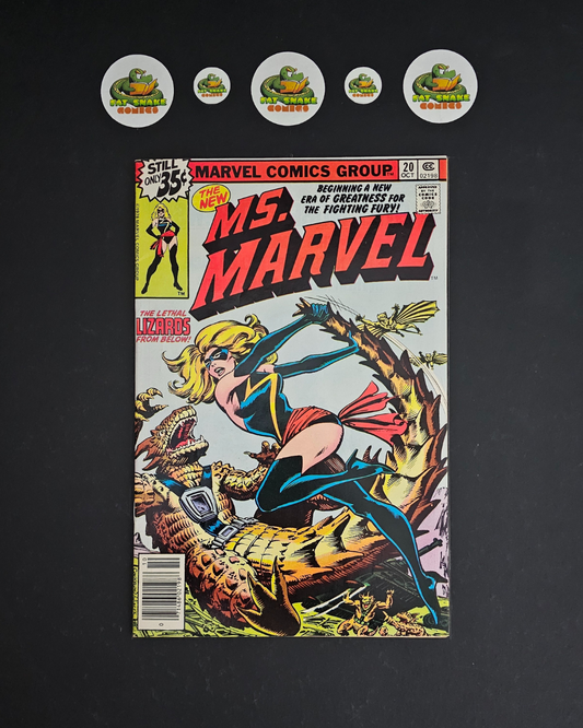 Ms. Marvel (1978) #20 Debut of classic Ms. Marvel costume