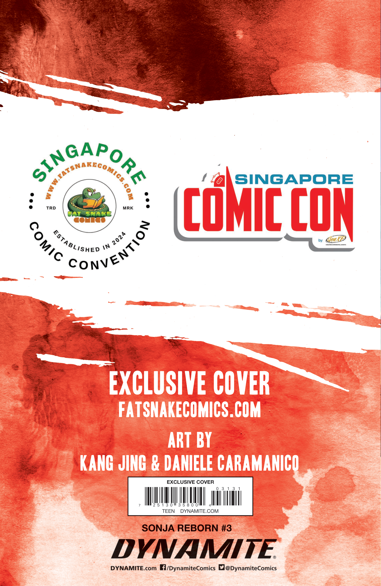 Sonja Reborn (2025) #3 Kang Jing SGCC 2025 Exclusive