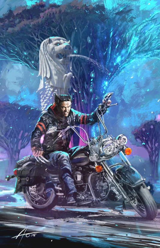 Rudy Ao SGCC 2025 Exclusive Wolverine Art Print